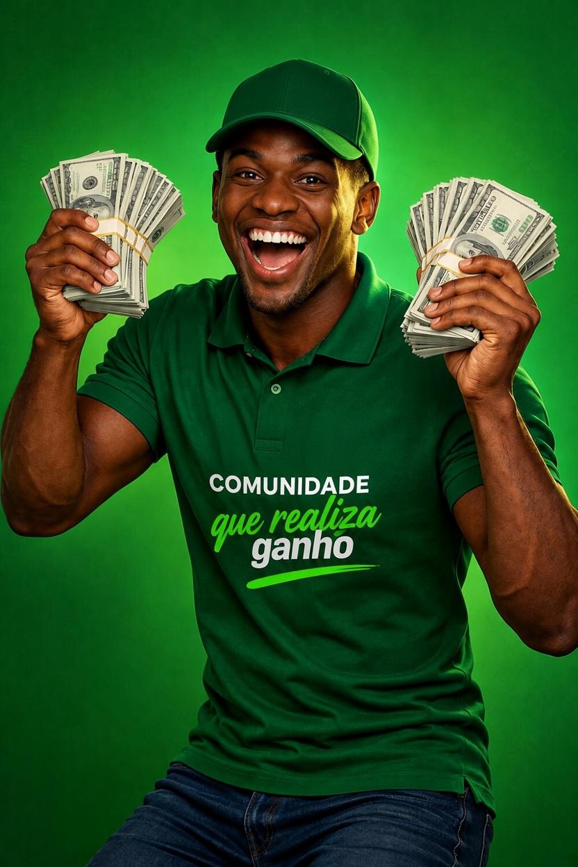 Comunidade que realiza ganho